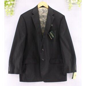 Lauren Ralph Lauren Men's Modern Performance Sports Coat Black Sz 42R - worn 1x